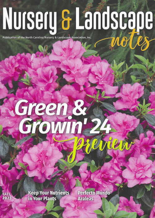 John Cline in Nursery & Landscape notes fall 2023